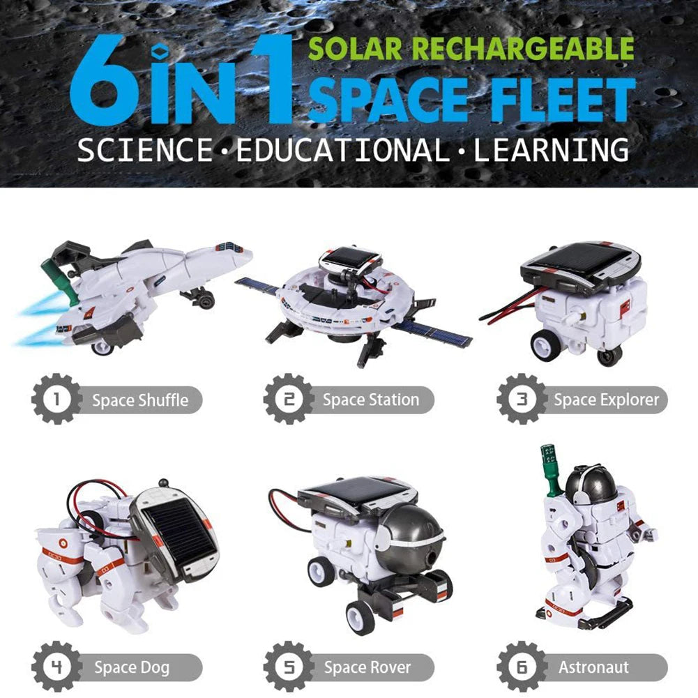 Science Experiment Solar Robot Kids Educational Toys 11 in 1 STEM Technology Gadgets Kits Learning Scientific Toys for Children