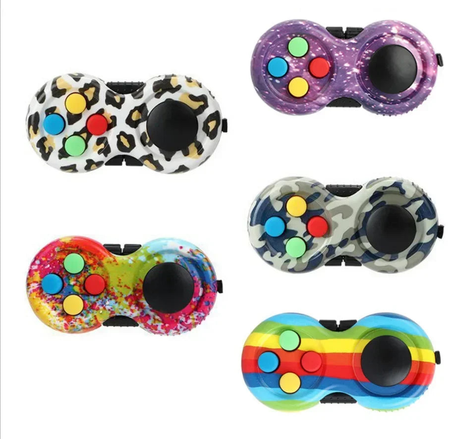 Antistress Toys Fidget Decompression Toy with 8 Functions Fidget Controller Stress Reducer Toy Relieves Stress and Anxiety Toys