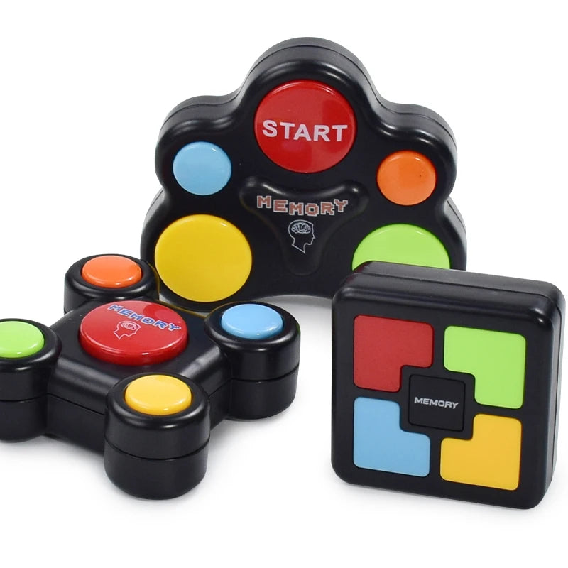 Educational Memory Game Machine with Lights Sounds Toy Interactive Game Memory Training Game Machine Funny Toys for Children