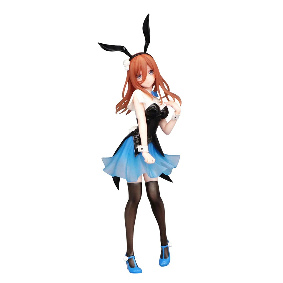 Original Genuine FuRyu Gotoubun No Hanayome 23.4cm Nakano Sanjiu Anime Action Model Decorations PVC Toy Birthday Gift