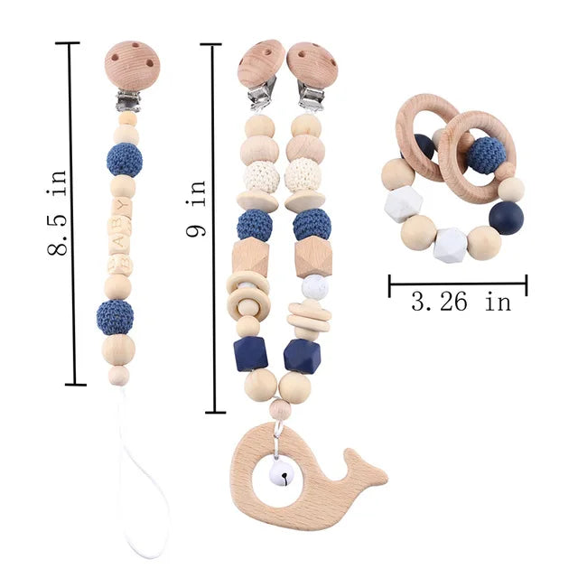 Baby Toy Pram Clip Pacifier Clip Chain Mobile Pram Personalize Name Rattle Stroller Toys Bed Bell Stroller Chain Baby Toy Clip