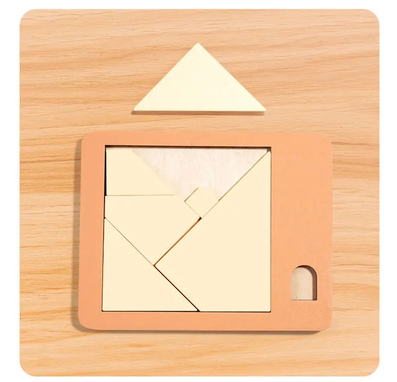Kids Logical Thinking Training Wooden Puzzles Adult Burning Brain Challenge Activity Game Educational Toys For Autistic Children
