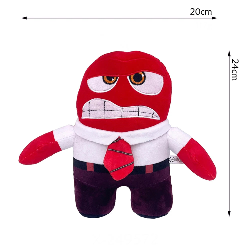 33style Inside Out 2 Plush Dolls Inside Out Plush Toy Cute Cartoon Plushie Doll Stuffed Anime Periphery Toys Kids Birthday Gifts