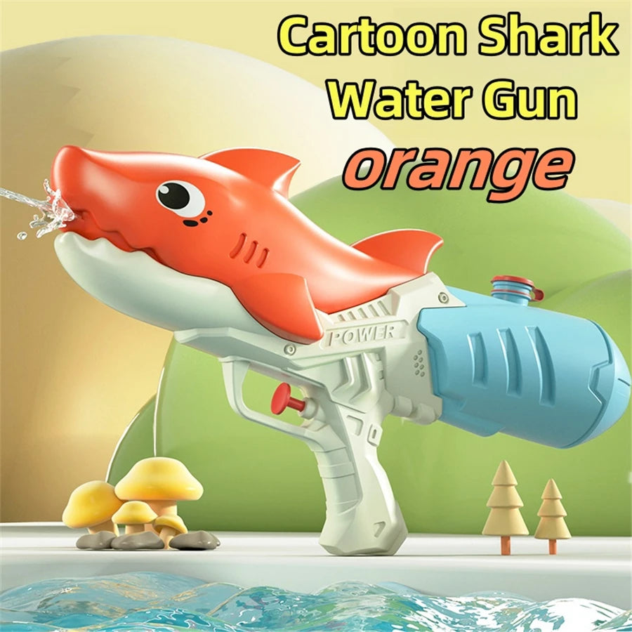 Dinosaurs, ducks, sharks, twin sprinklers, water gun toys, water fights, family gatherings, party games, water pools, beach toys