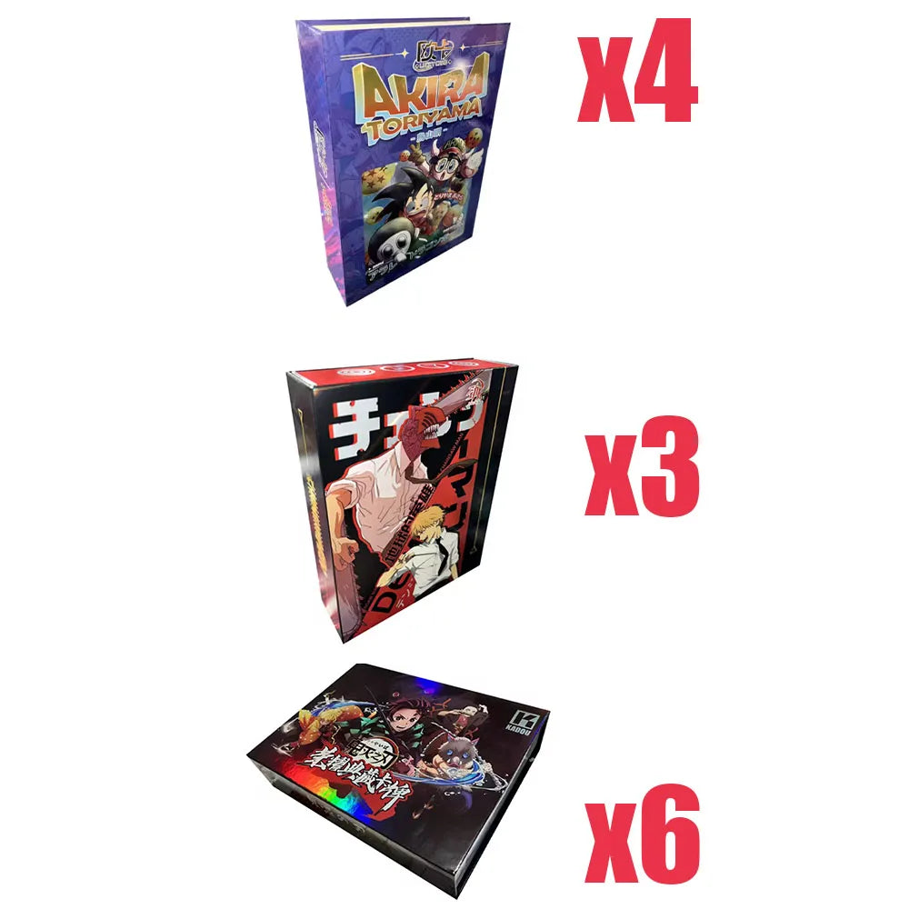 Various Case Anime Collection Cards