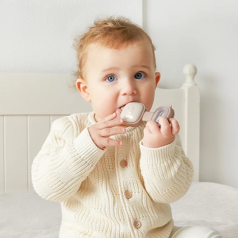 Hot Sale Silicone Soft Baby Kid Rattle Teether Toys Infant Chewable Toys Baby Teether Infant Toys