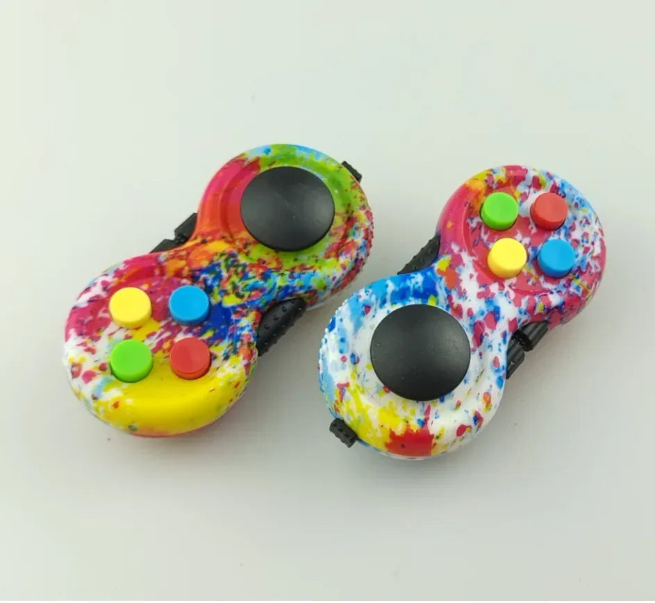 Antistress Toys Fidget Decompression Toy with 8 Functions Fidget Controller Stress Reducer Toy Relieves Stress and Anxiety Toys