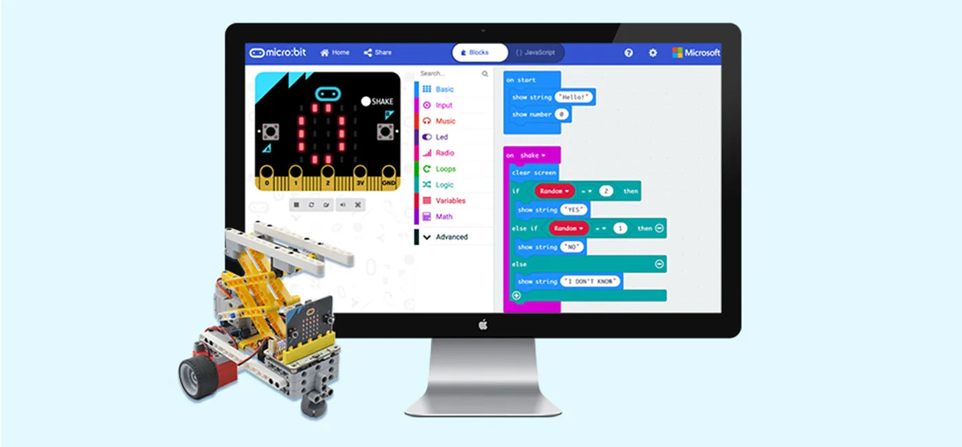 ELECFREAKS Micro:bit 32 IN 1 Wonder Building Kit Wukong Expansion Board for Puzzle Building Blocks Microbit Kids Fun Coding STEM