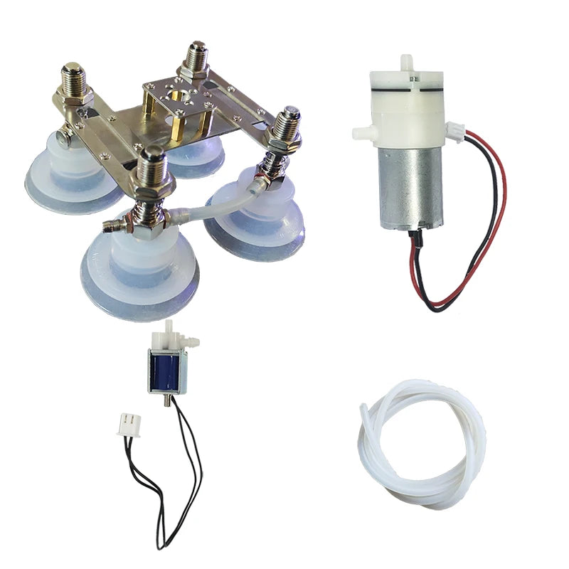 PWM Electronic Robotic Arm Air Pump 2/4pcs Suction Cup Support Servo MG996 For Arduino Control Board Programmable Robot DIY Kits