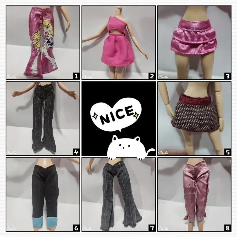 new arrived clothes for high school doll baby Kerr dress for changing skirt pants vest baby clothes DIY wave2