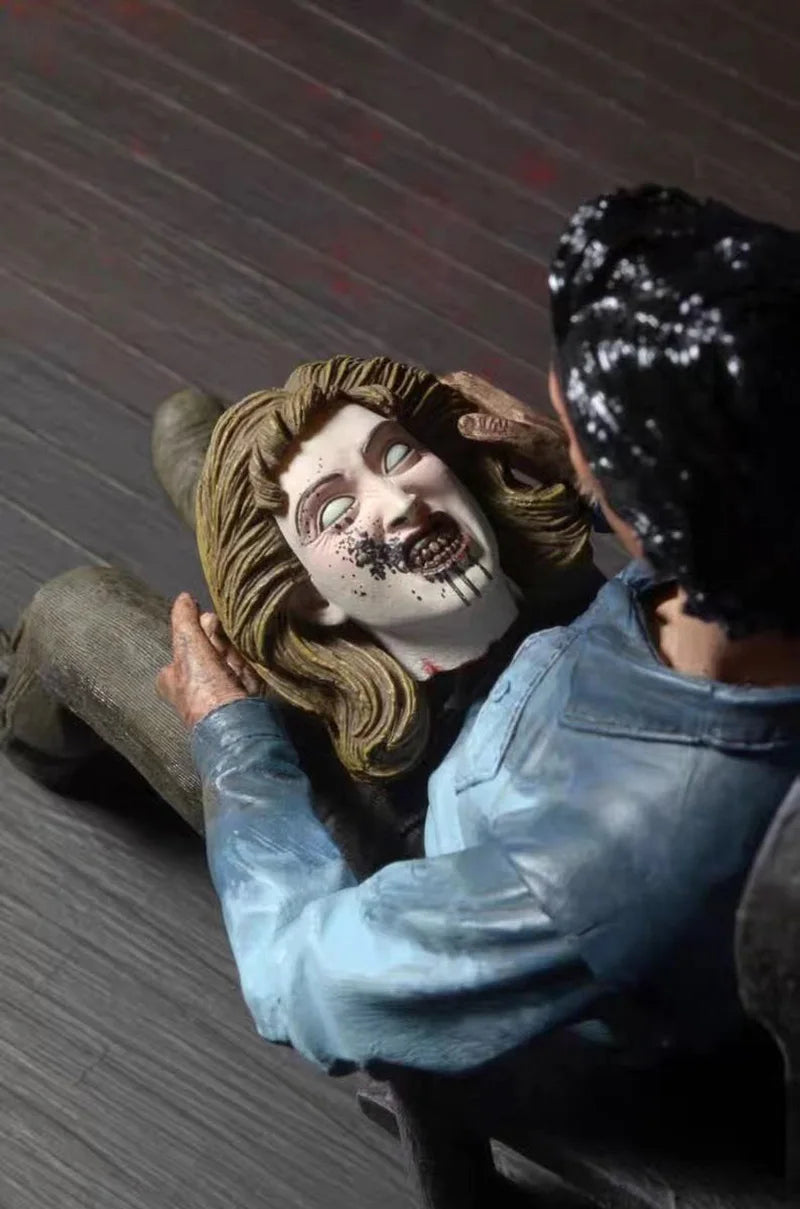 NECA Figure Evil Dead 2 Dead by Dawn Figure Ash Eligos Classic Terror Figure Halloween Horror Gift Collection Model Toy Present
