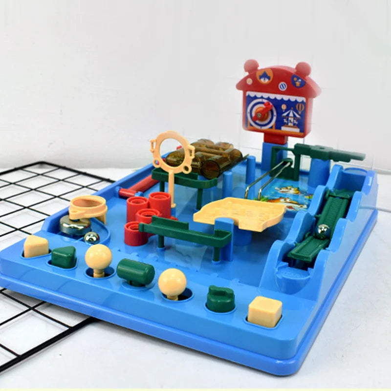 Children Intellectual Desktop Game Educational Toys Water Park Ball Maze Screwball Scramble Toy Kid Developing Activity Park Toy