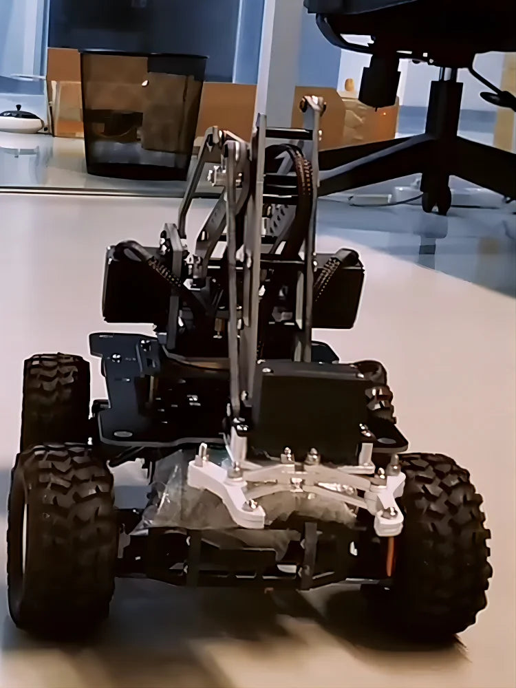 RC Ackerman Chassis with Motor Robot Car Supporting ROS System and Sport Camera for Raspberry For Arduino Robot Car DIY Kit