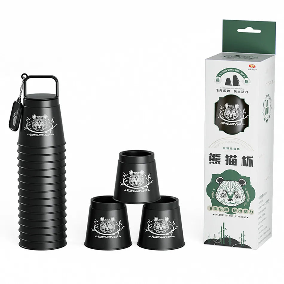 Yongjun New Product Magic Cube Fantasy Stacking Cup Flying Stacking Cup Short Cup Competitive Competition Children's Puzzle Toy