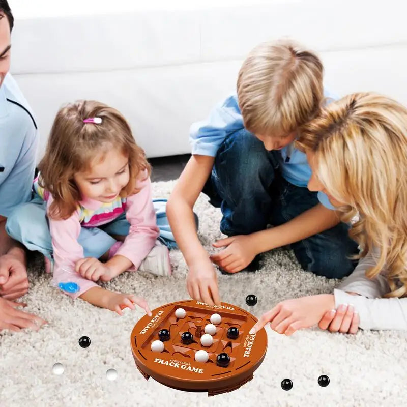 4 In A Row Game Educational Orbit Logic Board Game 2 Player Fast Strategy Game Track Logic Board For Fun Family Game Night