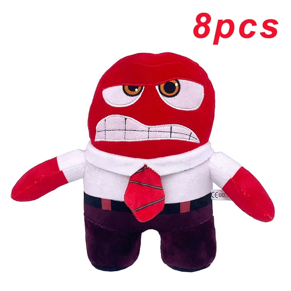 33style Inside Out 2 Plush Dolls Inside Out Plush Toy Cute Cartoon Plushie Doll Stuffed Anime Periphery Toys Kids Birthday Gifts