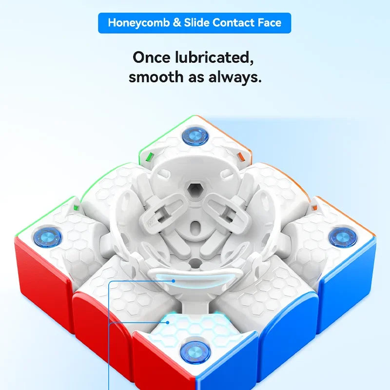 [CubeFun]Gan 356 ME UV Magnetic Speed cube Stickerless 356ME 3x3 speedcube 3x3x3 Professional Magic Cube Gan magnetic Toys