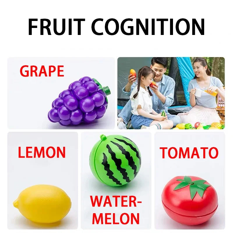 Kids Simulation Kitchen Toy Accessories Toddler Pretend Play Kitchen Toy with Cookware Steam Pot, Toy Cutlery, Cut Play Food
