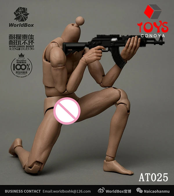 WorldBox 1/6 AT011 AT012 AT016 AT017 AT018 AT020 AT025 AT027 Male Muscle Joint Body 12