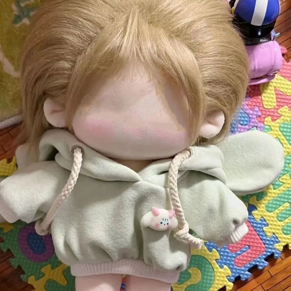 Cute Clothes Hoodies for 20cm Cotton Dolls Outfits Sweatshirt Cute Doll 20cm Clothes Hoodie Mini Mini Clothes Handmade Hoodies