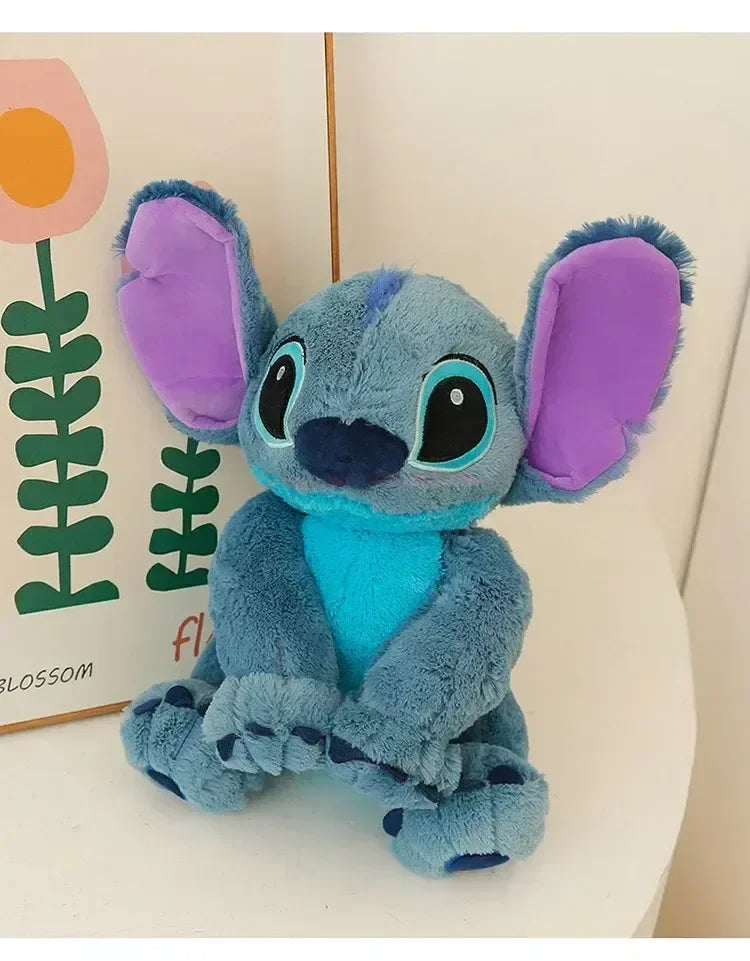 Stitch Disney Giant Size Lilo Plush Stuffed Doll Cartoon Kawaii Animal Couple Sleeping Pillow Softmaterial Toys Children Gifts