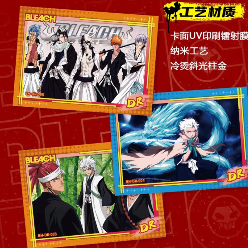KABAG Japanese Anime Bleach Collection Cards Toys Gift for Kids Child TCG CCG Cartas Games Card Box Children Birthday Gift