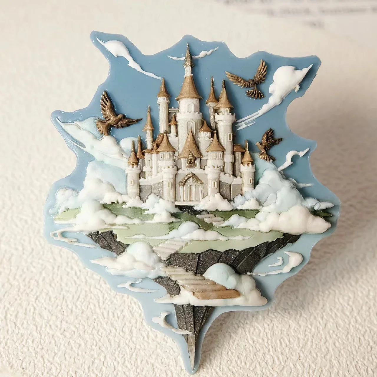 Fire Seal Seal Head Multi-Layer Special-Shaped 3d Relief Children'S Diy Toy Envelope Sealing Butterfly Fine Carved Copper Head