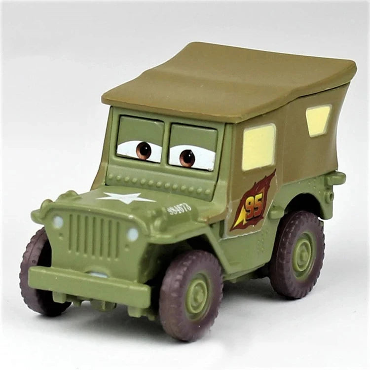 Disney Pixar Toy Car 2/3 Lightning McQueen Jackson Storm 1:55 Die Cast Metal Alloy Model Vehicles Children Toy Boy Birthday Gift