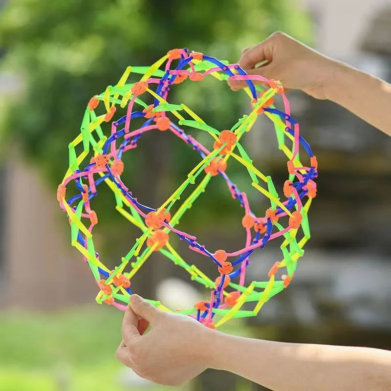 Expandable Magic Ball, Toy Ball To Relieve Stress and Anxiety Boys and Girls' Birthday Toys Suitable for Practicing Yoga