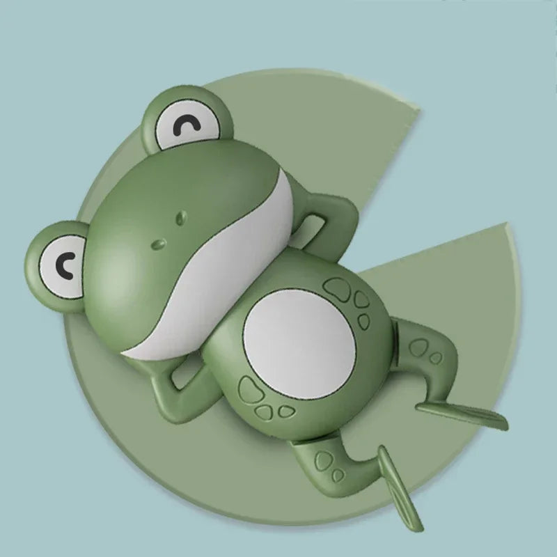 Baby Bath Toys Bubble Machine Crabs Frog Music Kids Bath Toy Bathtub Soap Automatic Bubble Maker Baby Bathroom Toy for Children