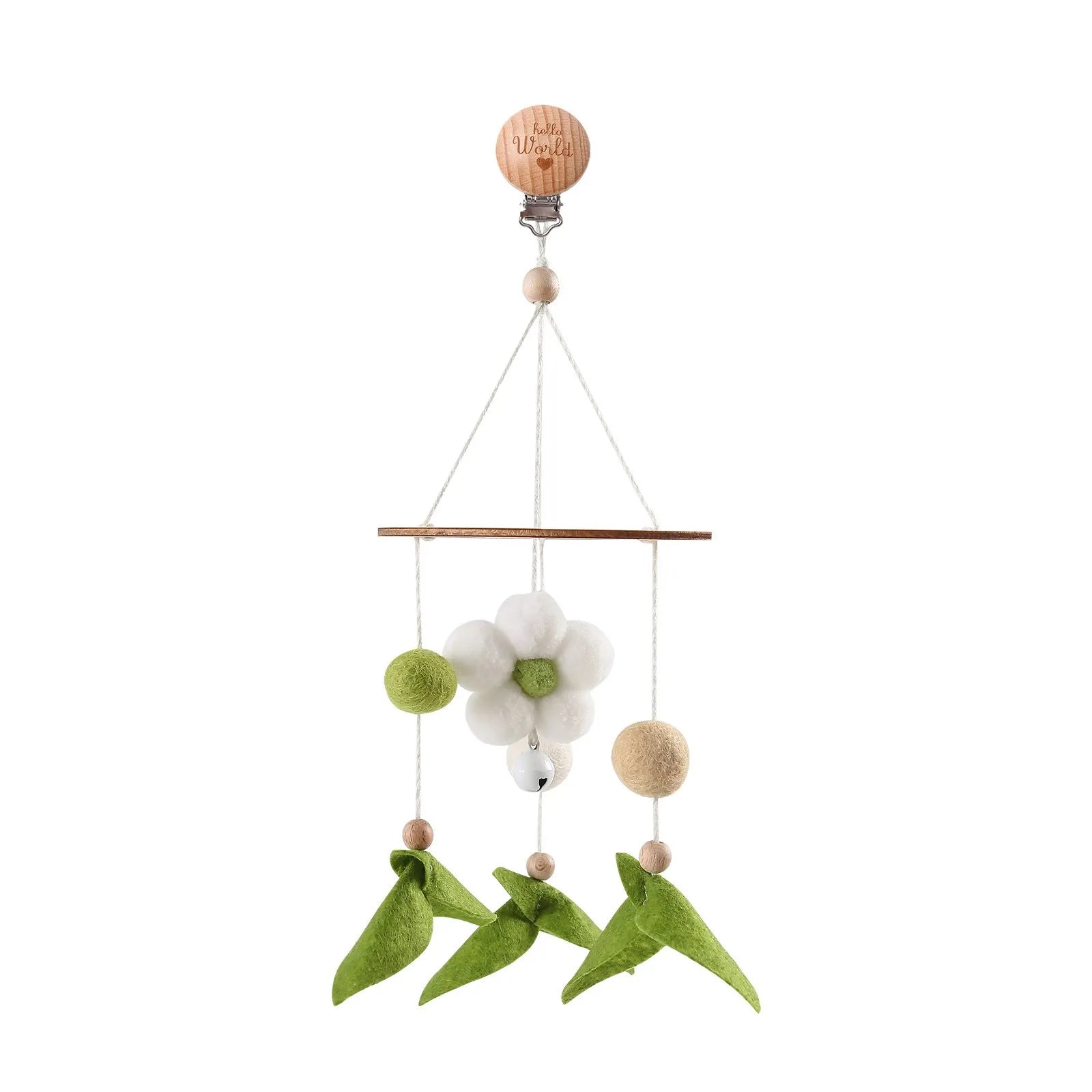 Baby Rattle Toy 0-12 Months Wooden Mobile On The Bed Newborn Music Box Bed Bell Hanging Toys Holder Bracket Infant Crib Boy Toys