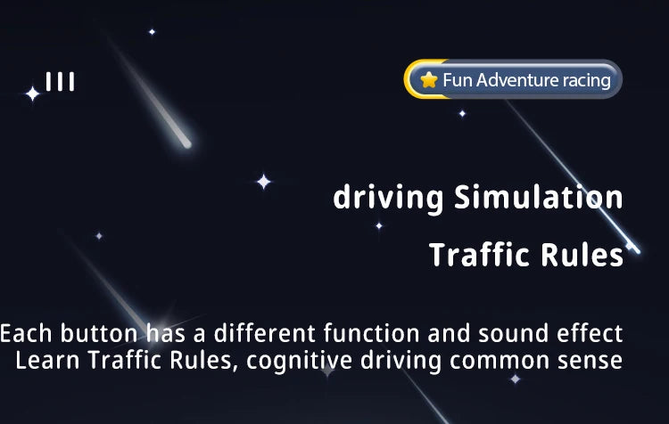 Children's Racing Challenge Adventure Game Machine Competitive Puzzle Simulation Driving Desktop Steering Wheel Toy