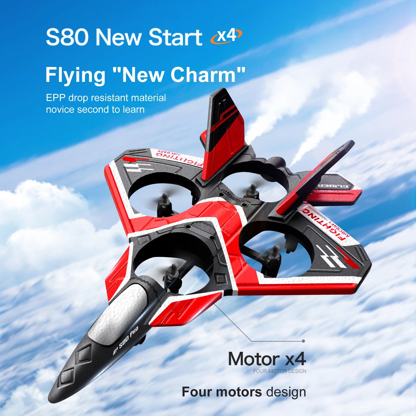 RC Foam Aircraft Plane With Led light 2.4G Radio Control Glider Remote Control Fighter Plane Glider Airplane Foam Boys Toys