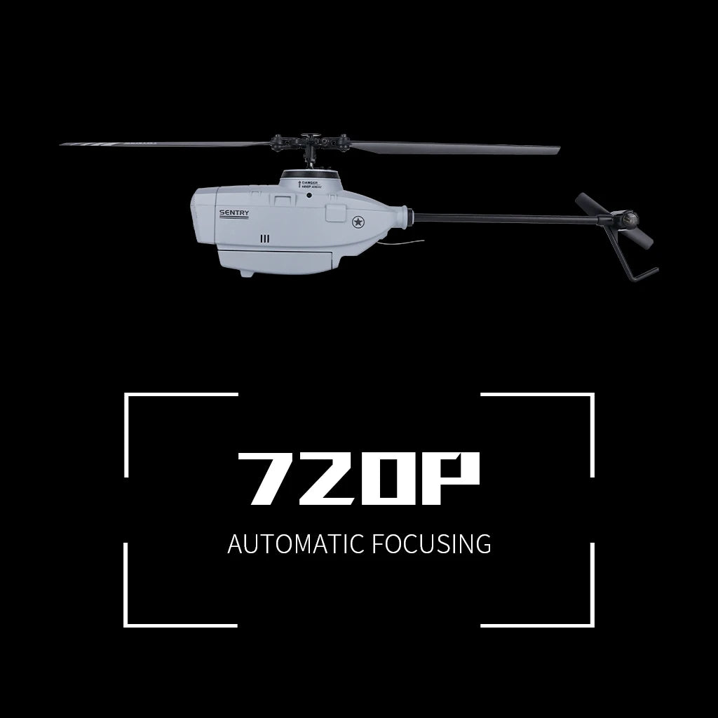 C127 RC Helicopter 2.4G 4 Channel 4 Propellers 6 Axis Electronic Gyroscope for Stabilization Remote Control RC Toys