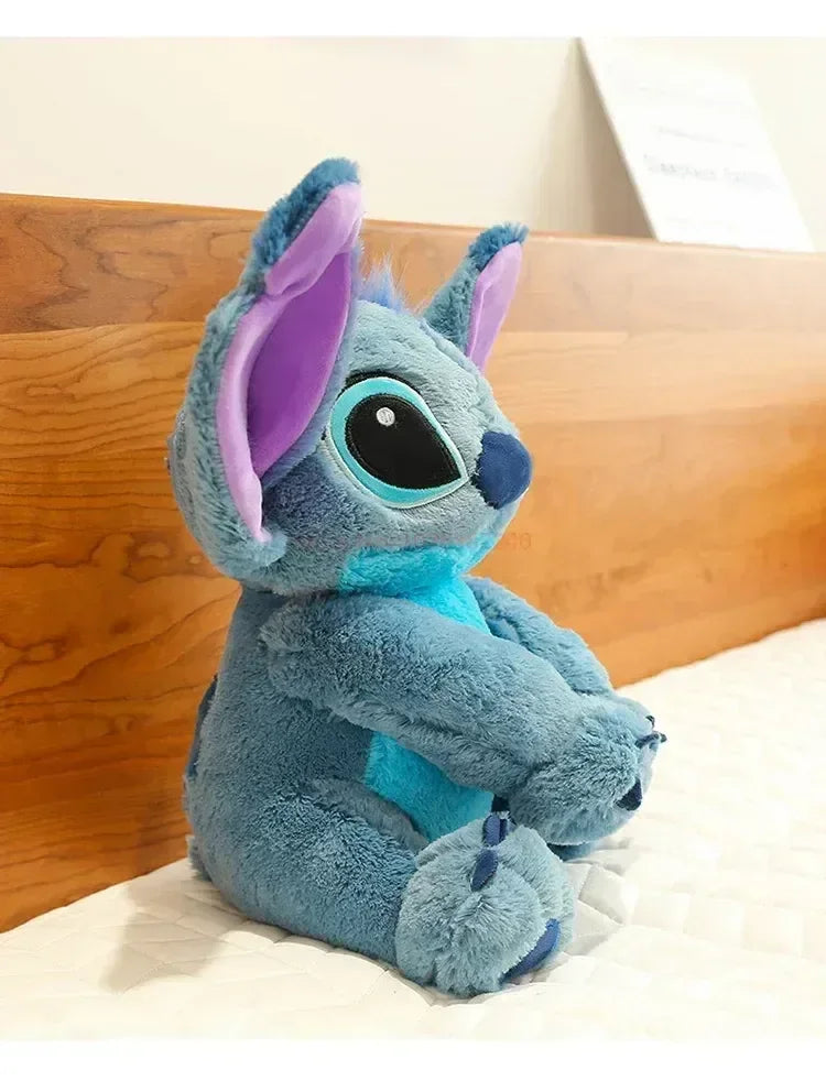 Stitch Disney Giant Size Lilo Plush Stuffed Doll Cartoon Kawaii Animal Couple Sleeping Pillow Softmaterial Toys Children Gifts