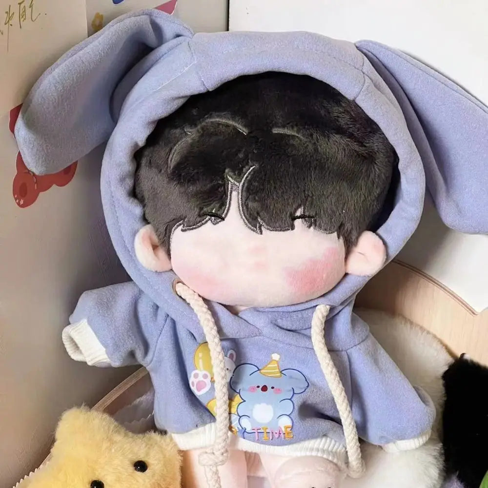 Cute Clothes Hoodies for 20cm Cotton Dolls Outfits Sweatshirt Cute Doll 20cm Clothes Hoodie Mini Mini Clothes Handmade Hoodies