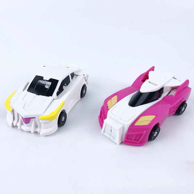 Tianyi Magic Pegasus Unicorn Magnetic Absorption Collision Deformation Car Robot Children Boys and Girls Toy Gift
