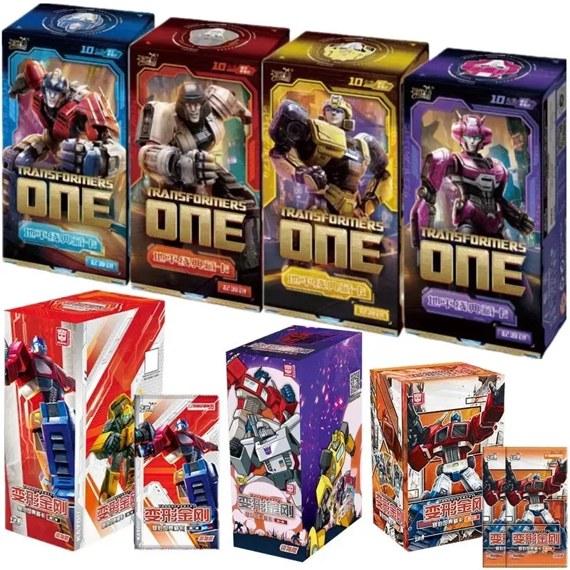 KAYOU Transformers One Card New Optimus Prime  Anime Character Peripheral Cards Limited Edition Card Children Birthday Gifts
