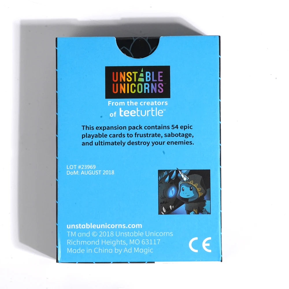 Unstable Unicorns Board English Family Party Expansion Basic Version Of Classic Board Games