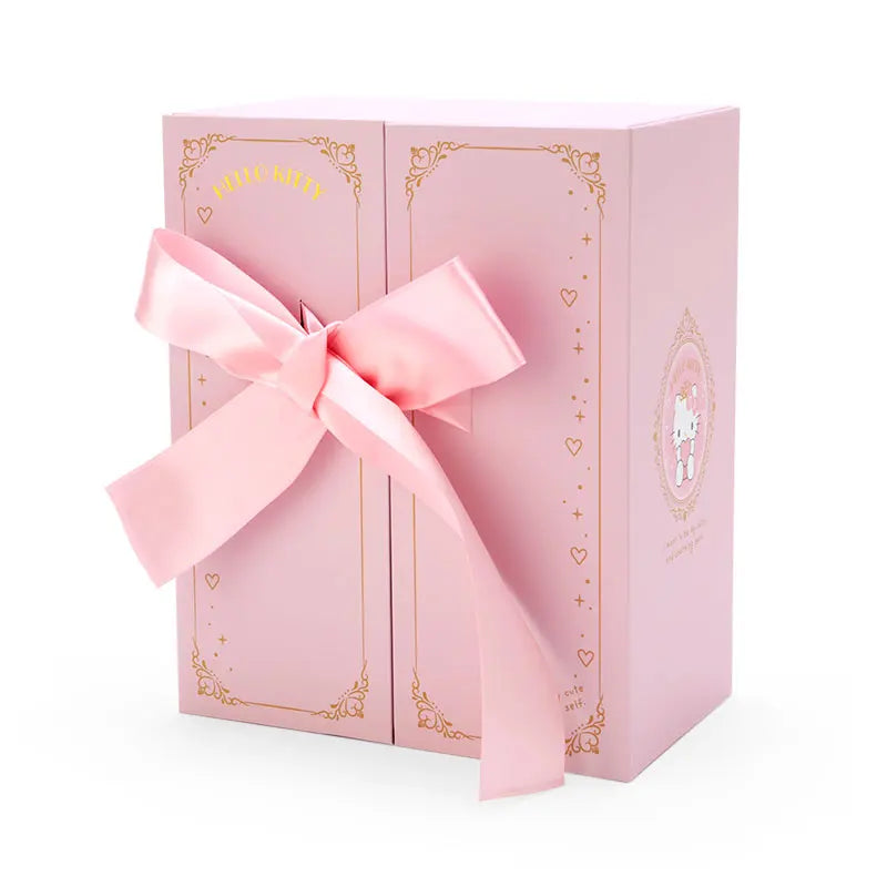 Sanrio Cartoon Diamond Sparkle Crown Collection Kitty Cat Kurumi Cinnamoroll Mymelody Kuromi Plush Anime Toys for Girl Gift