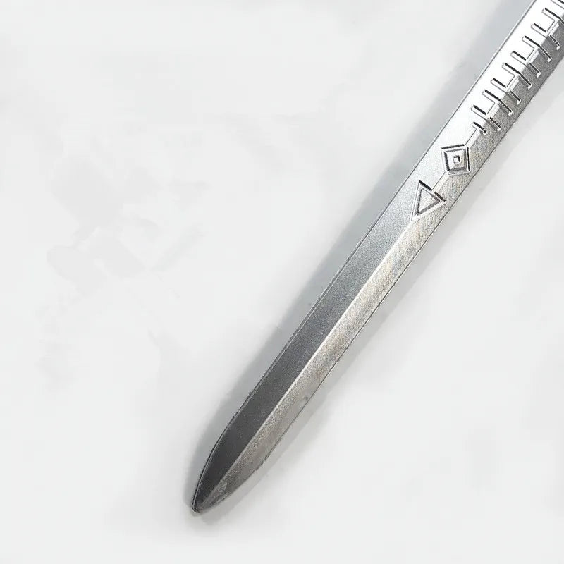 Wild Hunt Sword Aerondight Sword Weapon Cosplay White Wolf Prop Role Play Gift Safety 1:1 PU Wizard Eredin Alice Jewel Sword