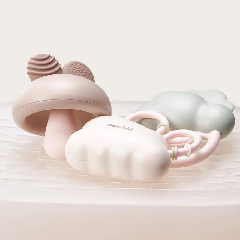 Hot Sale Silicone Soft Baby Kid Rattle Teether Toys Infant Chewable Toys Baby Teether Infant Toys