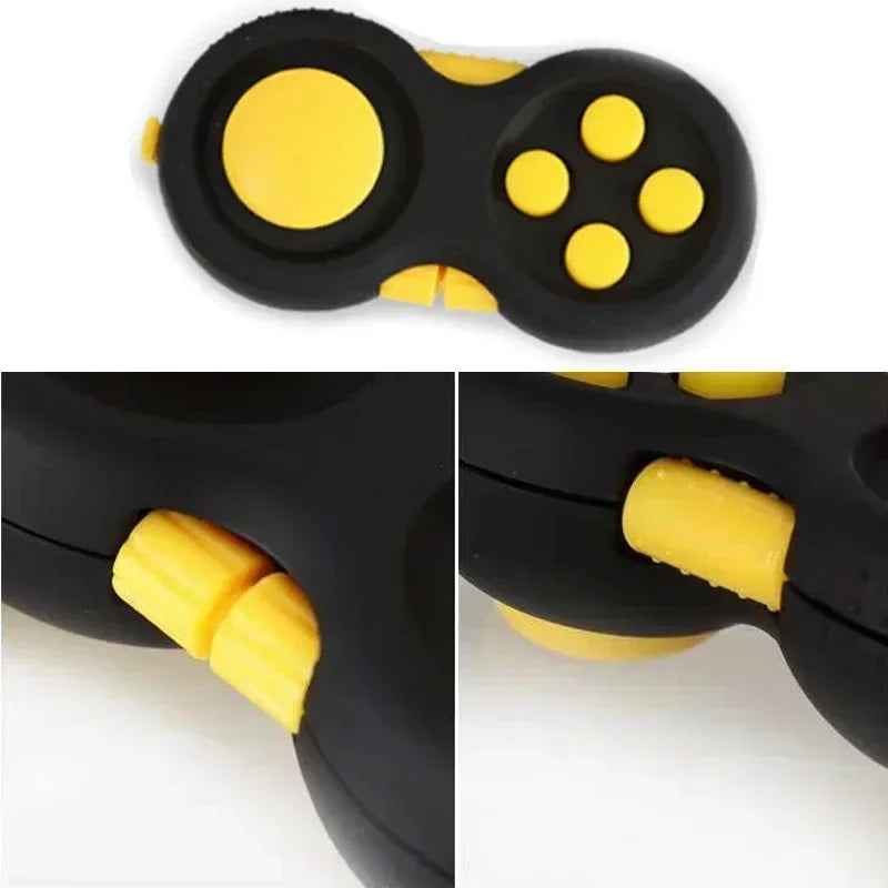 Antistress Toys Fidget Decompression Toy with 8 Functions Fidget Controller Stress Reducer Toy Relieves Stress and Anxiety Toys
