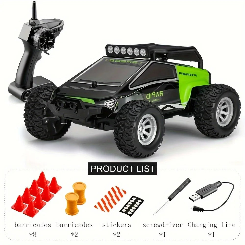 20km/h High Speed Off Road Remote Control Vehicle 2.4G RC Drift Car Toy Fast RC Racing Car Birthday Gift