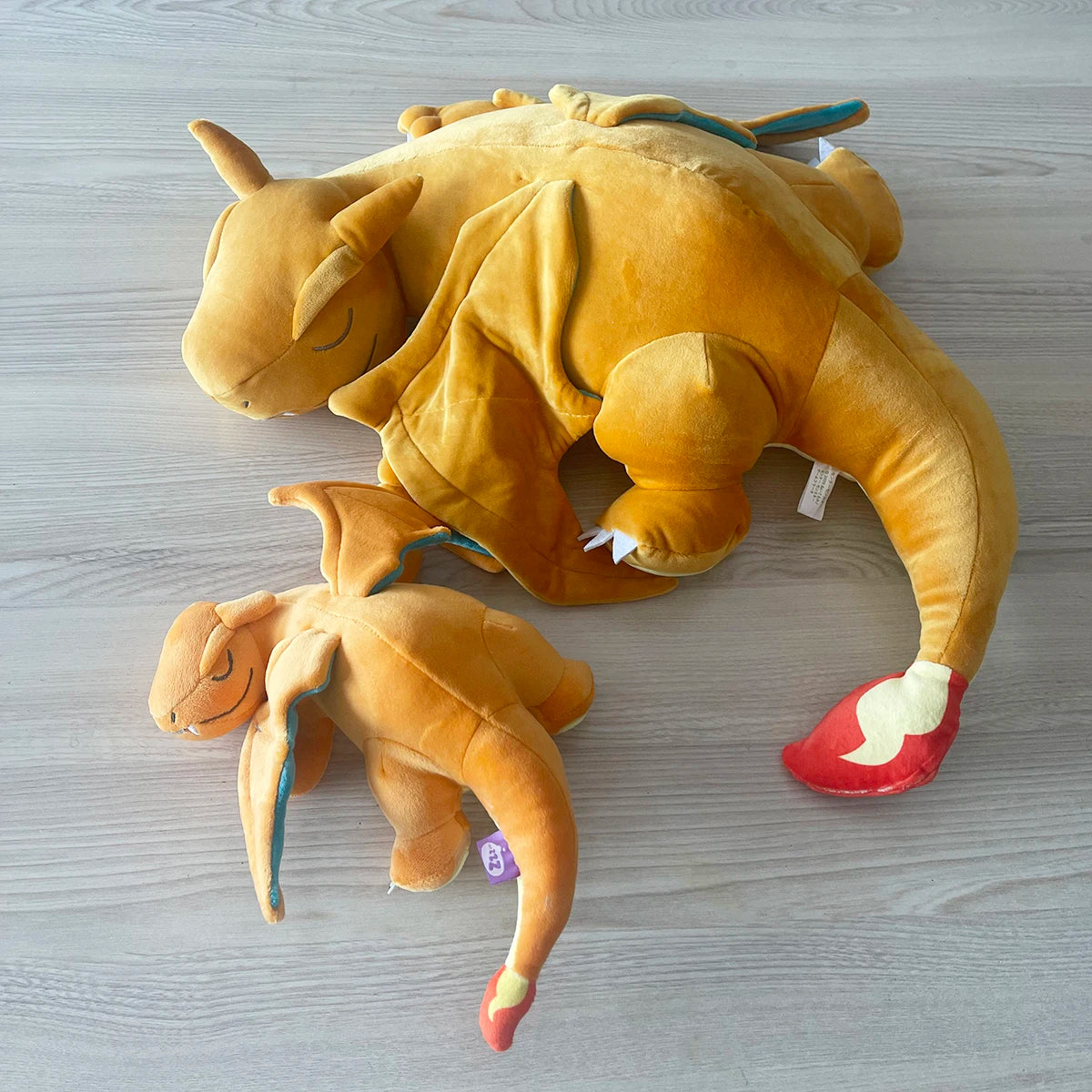 Soft Sleeping Charizard Plush Pokemon Toy Fire Breathing Dragon Stuffed Doll Pillow Gift