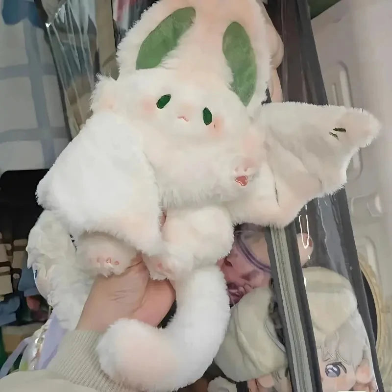 13.7in Bat Bunny Soft Stuffed Plush Toys Kawaii Animal Rabbit Doll Toys for Home Party Decoration Funny Birthday Graduation Gift