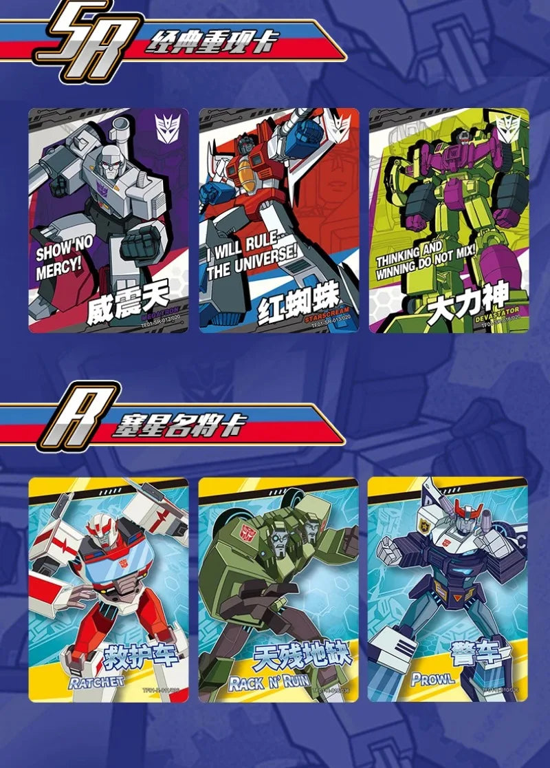 KAYOU Transformers One Card New Optimus Prime  Anime Character Peripheral Cards Limited Edition Card Children Birthday Gifts