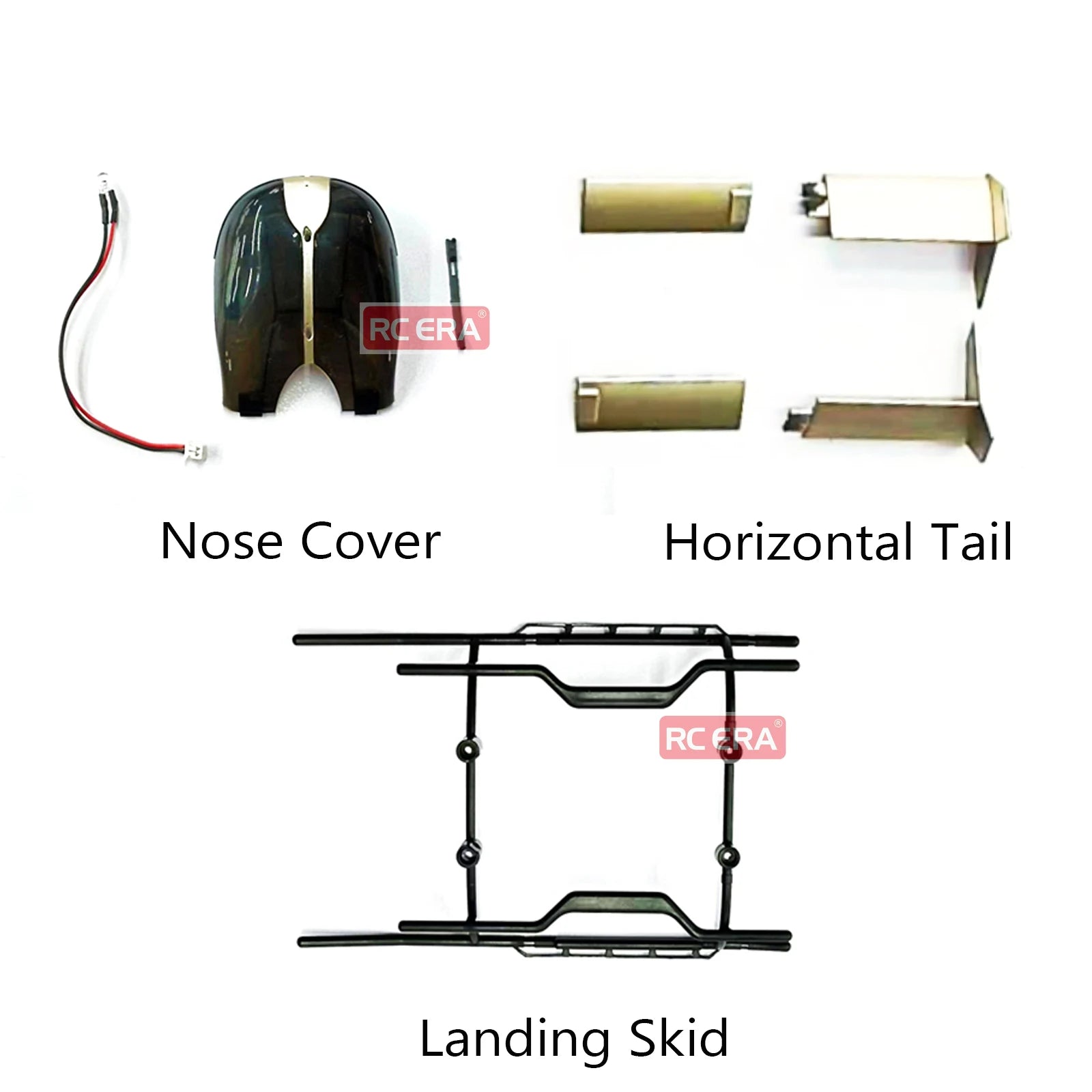 RC ERA Original Spare Parts for C123 EC135 Scale RC Helicopter Fuselage Body Shell Main Blade Grip ESC Servo Replacement