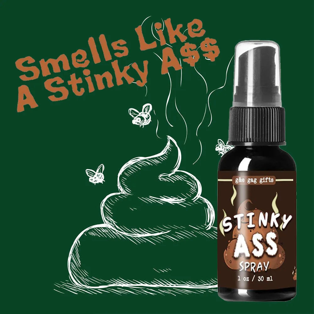 30ML Novelties Liquid Fart Gag Prank Joke Spray Can Stink Bomb Smelly Stinky Gas