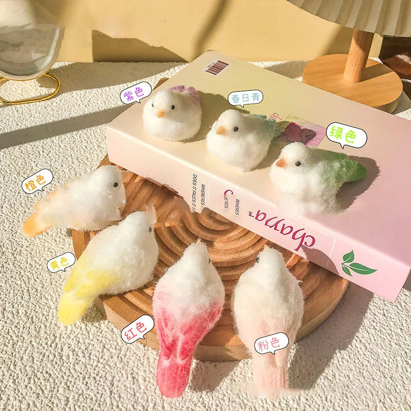 NEW Mochi Taba Squishy Cute Parrot Plush Multicolor Pearl Bird Soft Kawaii Birthday Gift Anti-Stress Release Hand Relaxation Toy